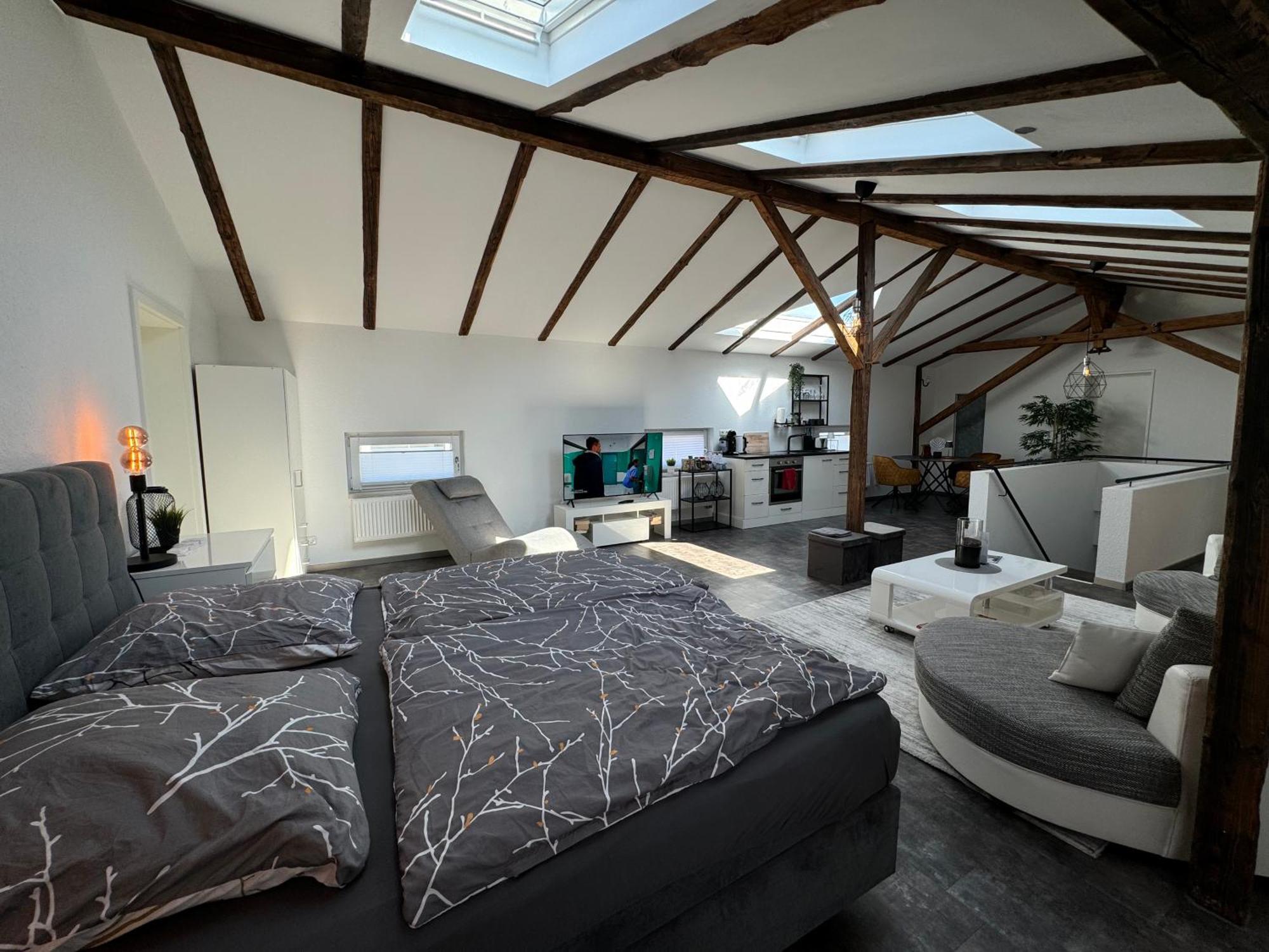 Gleis 13 - The Loft Im Ehemaligen Lokschuppen Lejlighed Bückeburg Eksteriør billede